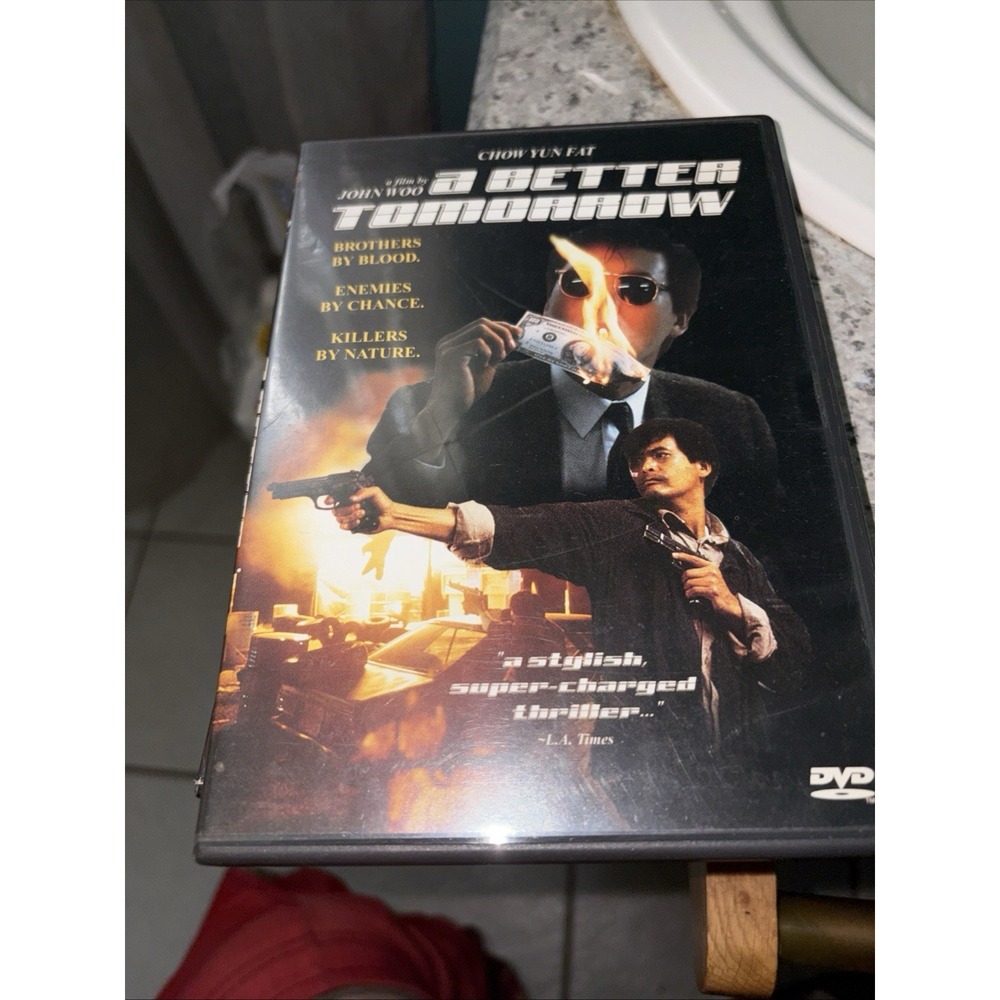 A Better Tomorrow (DVD 1986 2000) w/ Insert John Woo Chow Yun Fat Action
